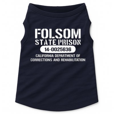 Folsom Prison TShirt Funny Doggie Tank