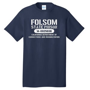 Folsom Prison TShirt Funny Tall T-Shirt