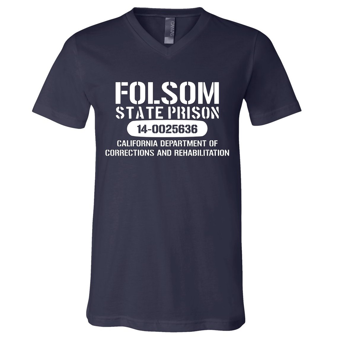 Folsom Prison TShirt Funny V-Neck T-Shirt