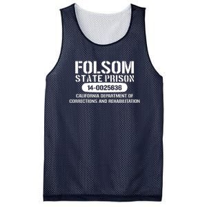 Folsom Prison TShirt Funny Mesh Reversible Basketball Jersey Tank