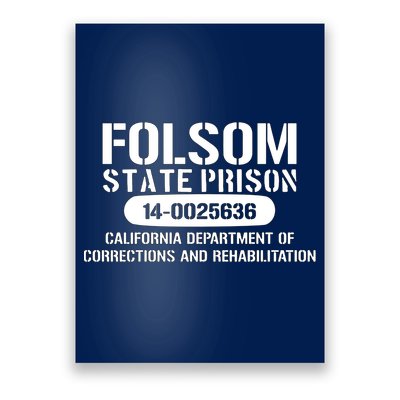 Folsom Prison TShirt Funny Poster