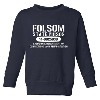 Folsom Prison TShirt Funny Toddler Sweatshirt