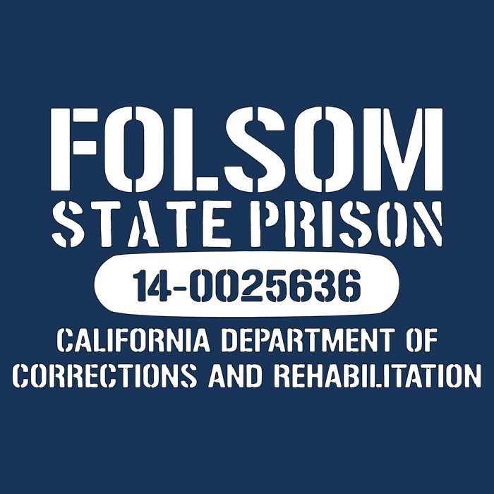 Folsom Prison TShirt Funny Women's V-Neck T-Shirt