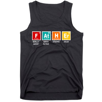 Father Periodic Table Tank Top