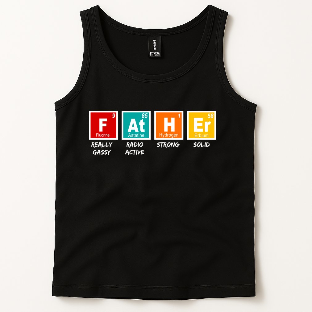 Father Periodic Table Tank Top
