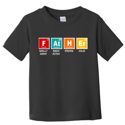 Father Periodic Table Toddler T-Shirt