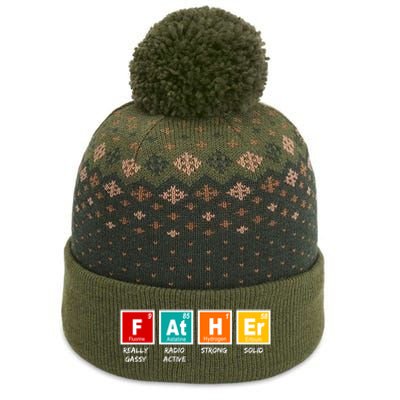 Father Periodic Table The Baniff Cuffed Pom Beanie