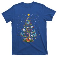 Funny Plumber Tools Xmas Tree Gift Ugly Plumber Christmas Gift T-Shirt