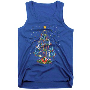 Funny Plumber Tools Xmas Tree Gift Ugly Plumber Christmas Gift Tank Top