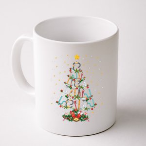 Funny Plumber Tools Xmas Tree Gift Ugly Plumber Christmas Gift Coffee Mug