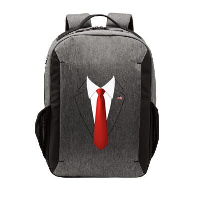 Funny President Trump Suit Lazy Halloween Costume Vector Backpack