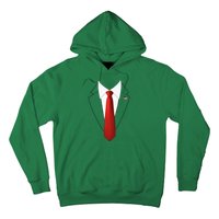 Funny President Trump Suit Lazy Halloween Costume Hoodie