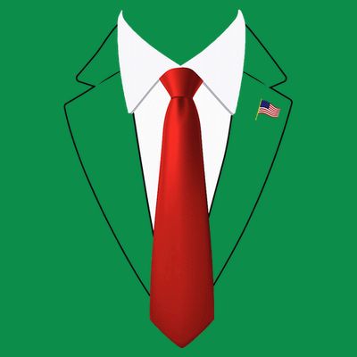 Funny President Trump Suit Lazy Halloween Costume T-Shirt
