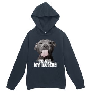 Funny Pitbull To All My Haters Shirt Pitbull Dog Lover Gift Urban Pullover Hoodie