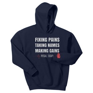 Funny Physical Therapy Shirts For PT Gifts Physical Therapist Kids Hoodie