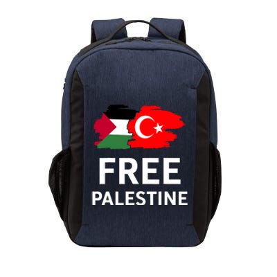 Free Palestine Turkish Turkey Support Palestinian Vector Backpack