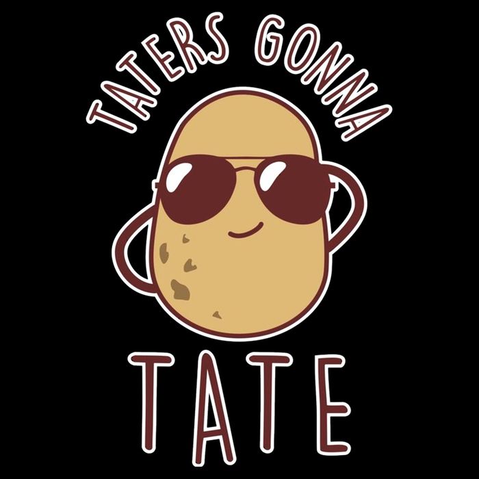 Funny Potato Tater Tot Foodie Cooling Performance Crew T-Shirt