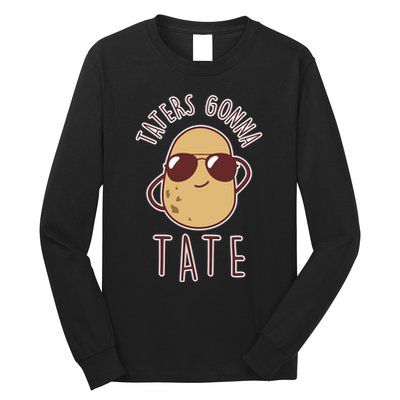 Funny Potato Tater Tot Foodie Long Sleeve Shirt