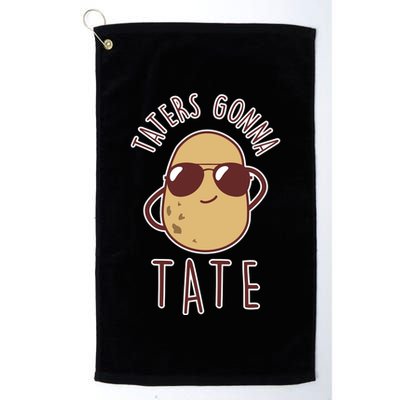 Funny Potato Tater Tot Foodie Golf Towel