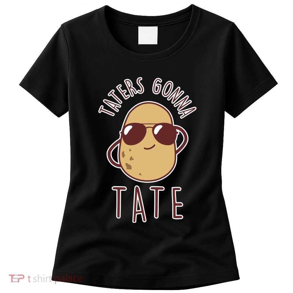 Funny Potato Tater Tot Foodie Womens T-Shirt
