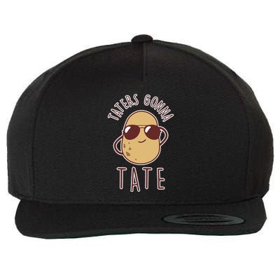 Funny Potato Tater Tot Foodie Wool Snapback Cap