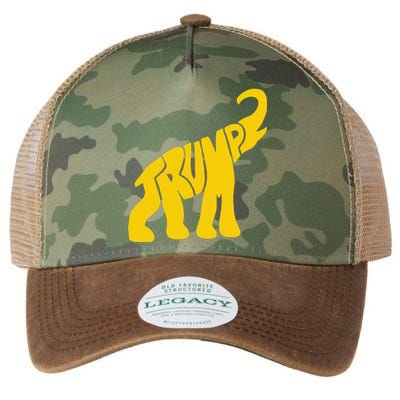 Funny Pro Trump Elephant Gift Legacy Tie Dye Trucker Hat