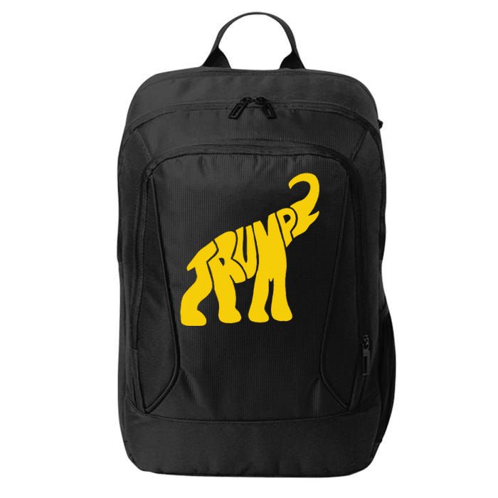 Funny Pro Trump Elephant Gift City Backpack