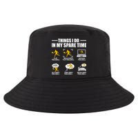 Funny Pickleball Things I Do In My Spare Pickleball Cool Comfort Performance Bucket Hat