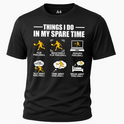 Funny Pickleball Things I Do In My Spare Pickleball Performance Shirt