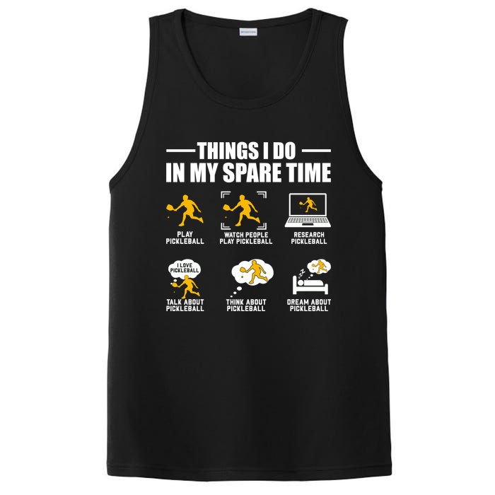 Funny Pickleball Things I Do In My Spare Pickleball PosiCharge Competitor Tank