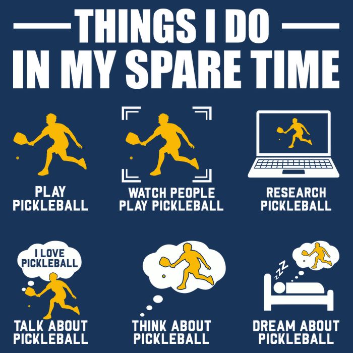 Funny Pickleball Things I Do In My Spare Pickleball Infant Baby Jersey Bodysuit