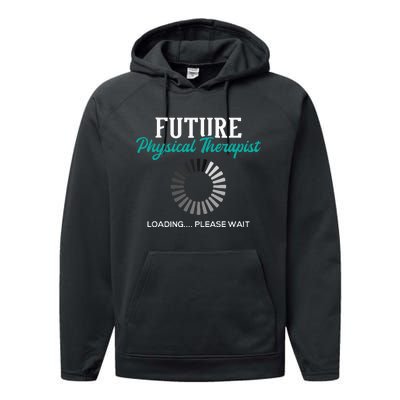 Future Physical Therapist Physical Theraphy Student PT Performance Fleece Hoodie