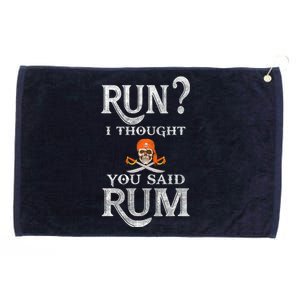 Funny Pirate Tampa Gasparilla Crossbones Design Grommeted Golf Towel