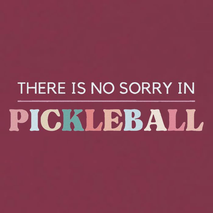 Funny Pickleball There Is No Sorry In Pickleball Players 16oz Travel Tumbler