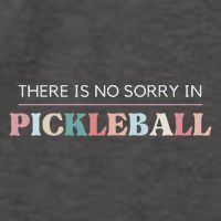 Funny Pickleball There Is No Sorry In Pickleball Players Vector Backpack