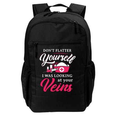 Funny Phlebotomy Technician Phlebotomist Nurse Women Daily Commute Backpack