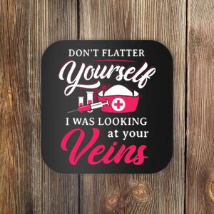 Funny Phlebotomy Technician Phlebotomist Nurse Women Coaster