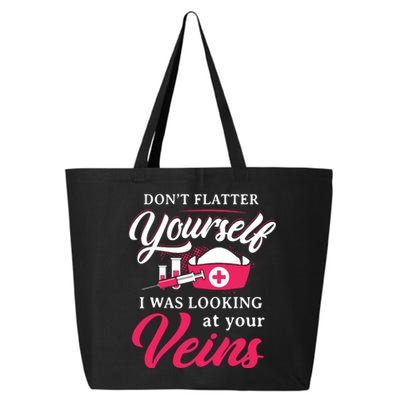 Funny Phlebotomy Technician Phlebotomist Nurse Women 25L Jumbo Tote