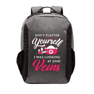 Funny Phlebotomy Technician Phlebotomist Nurse Women Vector Backpack