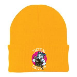 Funny Police Tactical Unicorn For Military Law Enforcet Gift Knit Cap Winter Beanie