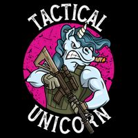 Funny Police Tactical Unicorn For Military Law Enforcet Gift Backpack