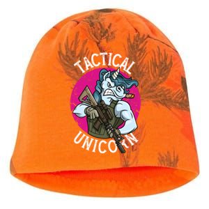 Funny Police Tactical Unicorn For Military Law Enforcet Gift Kati - Camo Knit Beanie