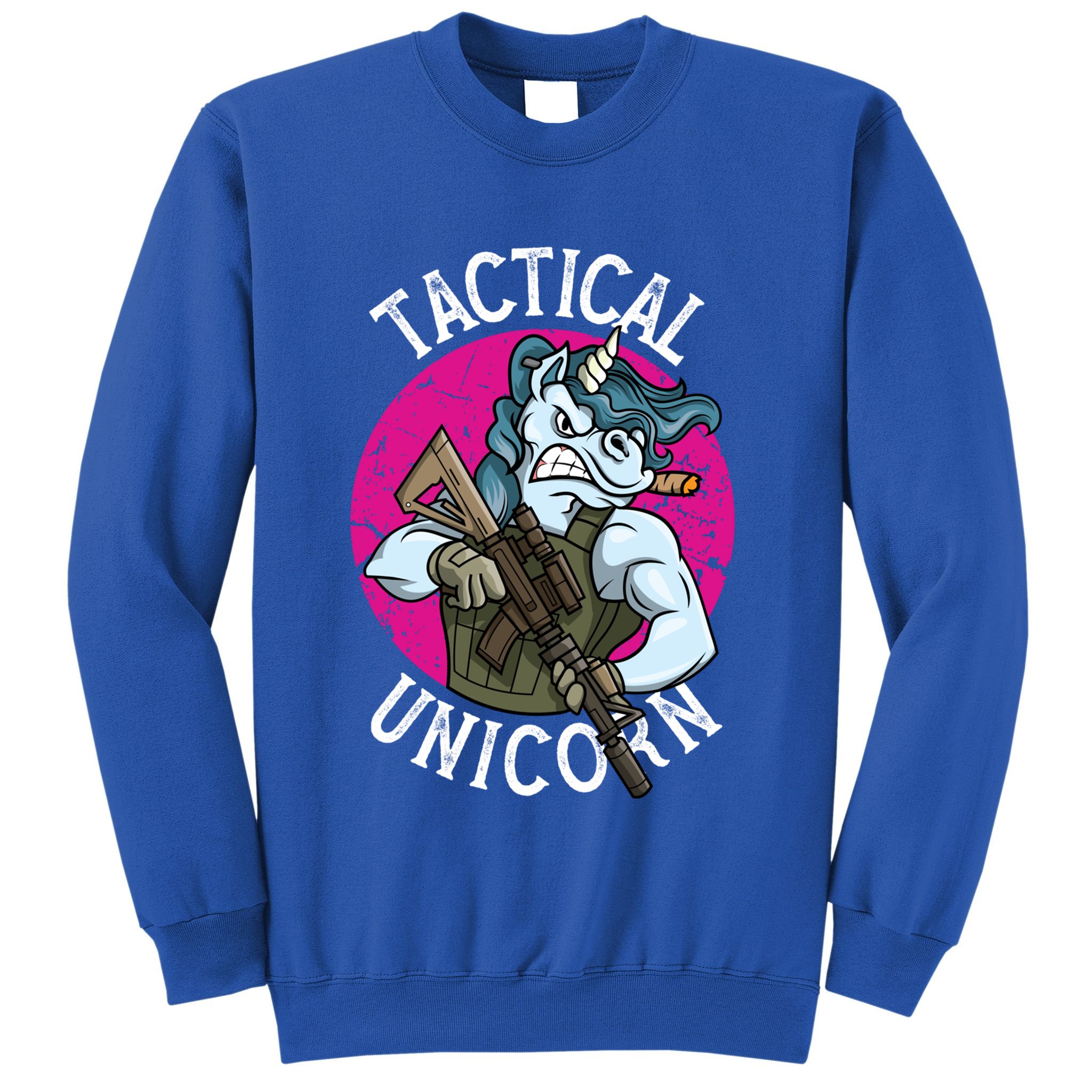 Funny Police Tactical Unicorn For Military Law Enforcet Gift Sweatshirt