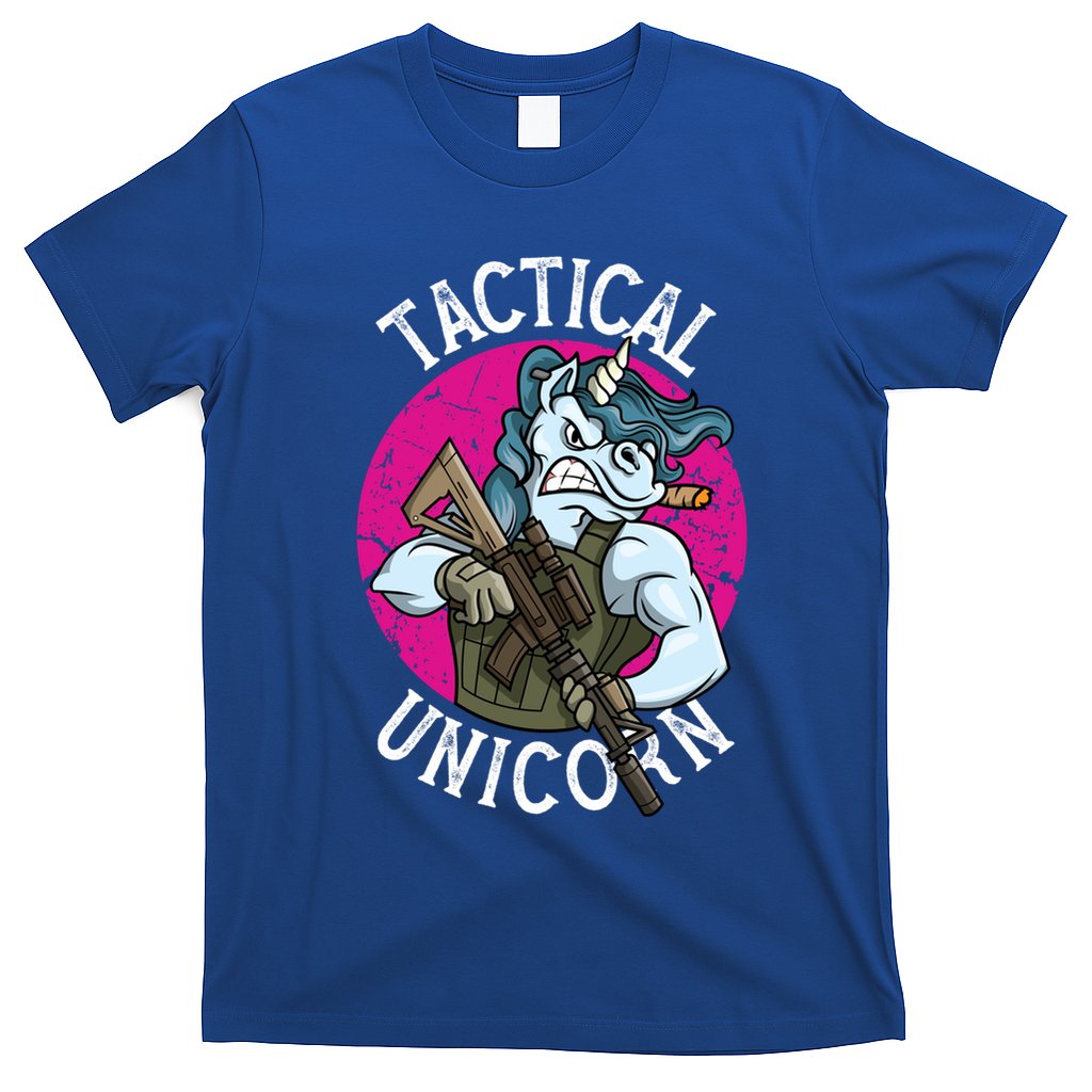 Funny Police Tactical Unicorn For Military Law Enforcet Gift T-Shirt