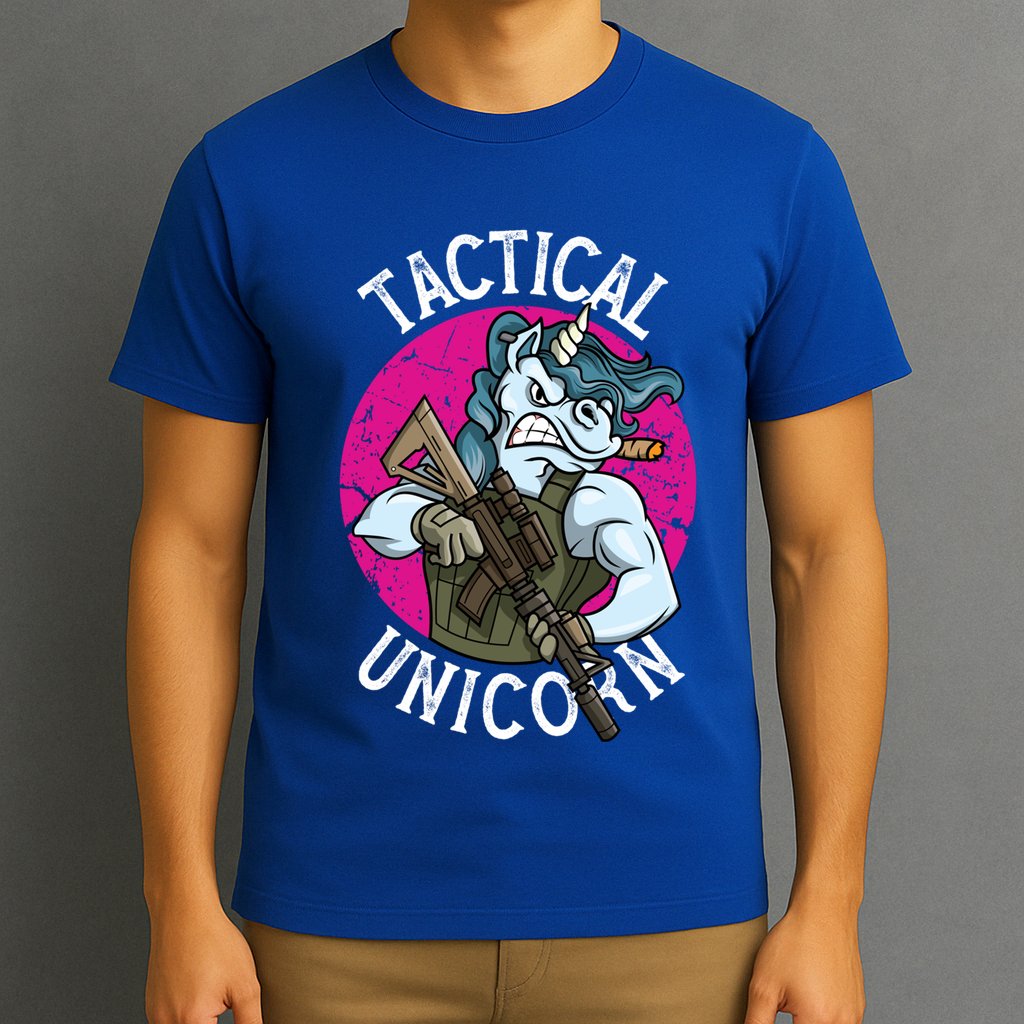 Funny Police Tactical Unicorn For Military Law Enforcet Gift T-Shirt