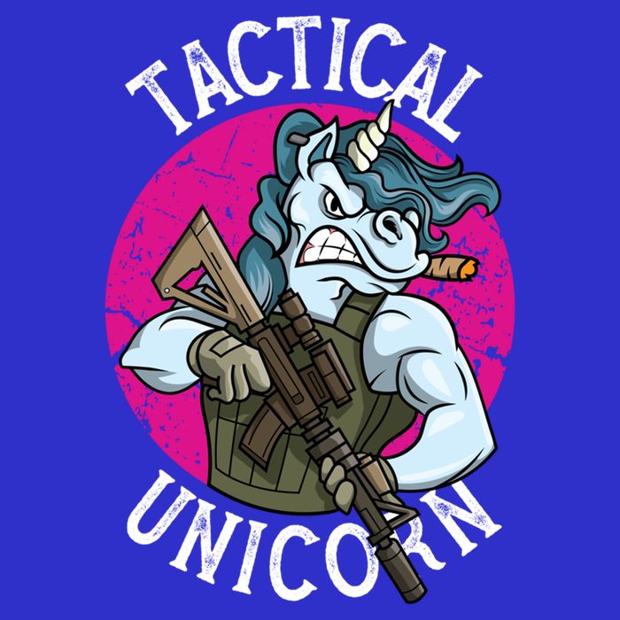 Funny Police Tactical Unicorn For Military Law Enforcet Gift T-Shirt