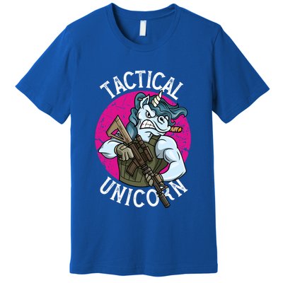Funny Police Tactical Unicorn For Military Law Enforcet Gift Premium T-Shirt