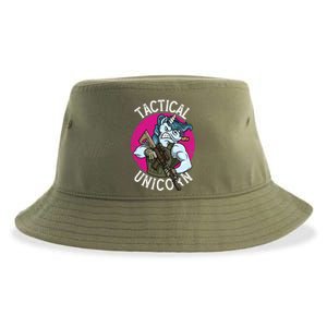 Funny Police Tactical Unicorn For Military Law Enforcet Gift Sustainable Bucket Hat