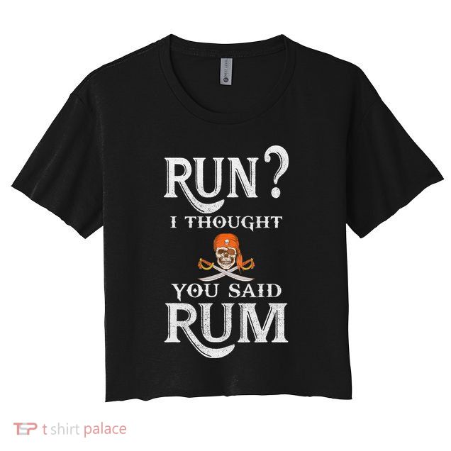 Funny Pirate Tampa Gasparilla Crossbones Crop Top