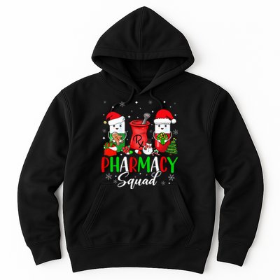 Funny Pharmacy tech Squad Christmas Matching Holiday Pajama Hoodie